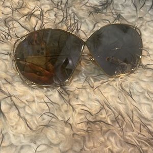 Dior mirrored sunglasses